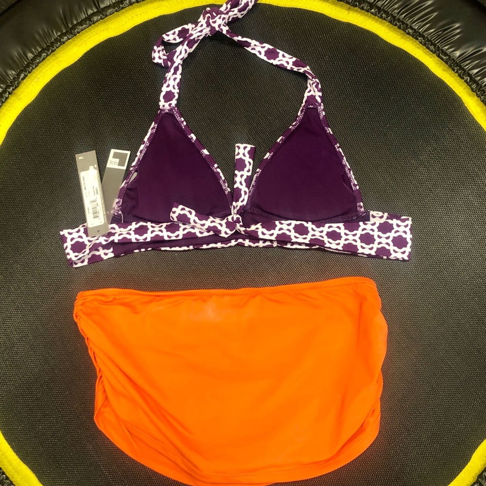 🆕 NWT! Bikini Set 💜🧡 - Picture 2 of 12